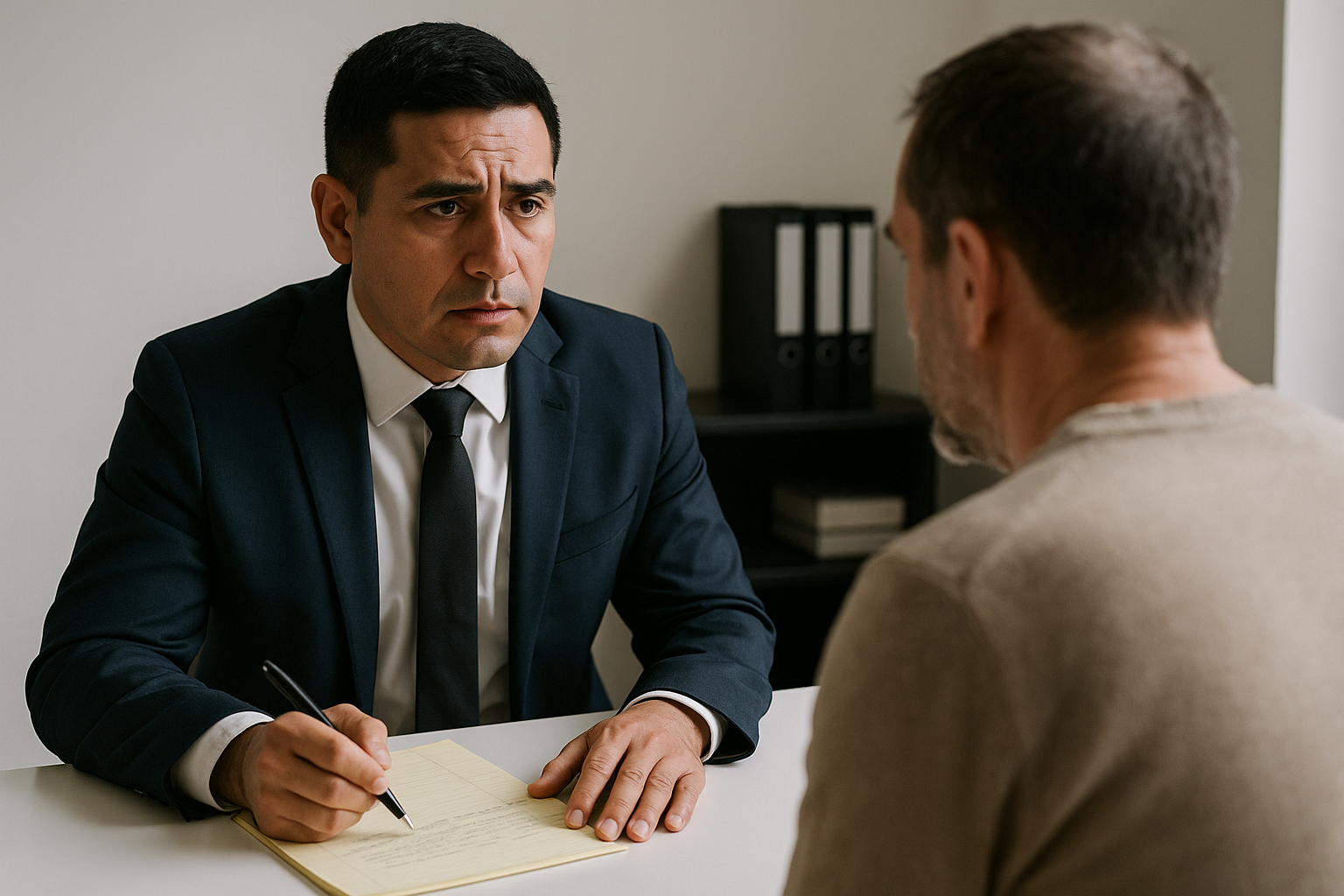 Consulta con abogado para víctimas de violencia intrafamiliar